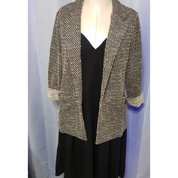 Style & Co. Jackets & Blazers - Style & Co. Open Face Pocket Blazer/Cardigan M/P